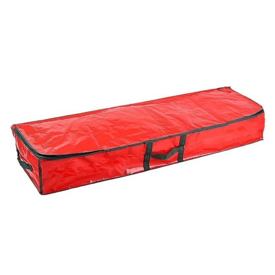 Cross-border e-commerce factory direct Amazon red PE multi-color Christmas decorative roll paper storage bag in stock