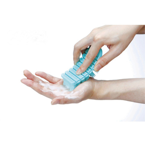 Japan's AISEN bendable children's ultra-soft hand-friendly hand washing brush massage brush nail gap brush cleaning brush