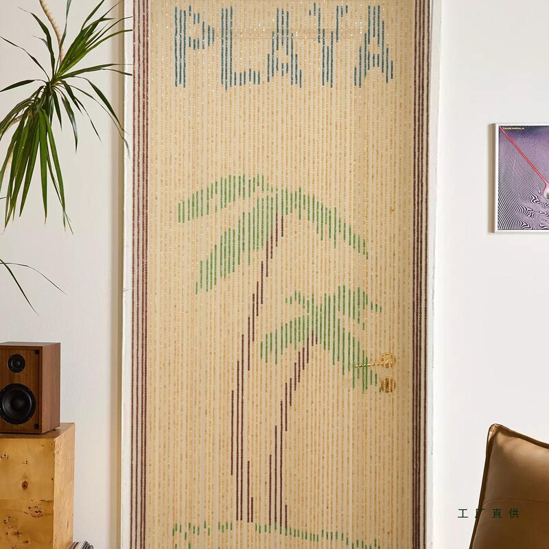 Bamboo Curtain Bohemian Handmade Door Curtain B&B Bedroom Living Room Bathroom Wall Decoration Partition Tapestry Background Cloth Bamboo Curtain Bohemian Handmade Door Curtain B&B Bedroom Living Room Bathroom Wall Decoration Partition Tapestry Background Cloth