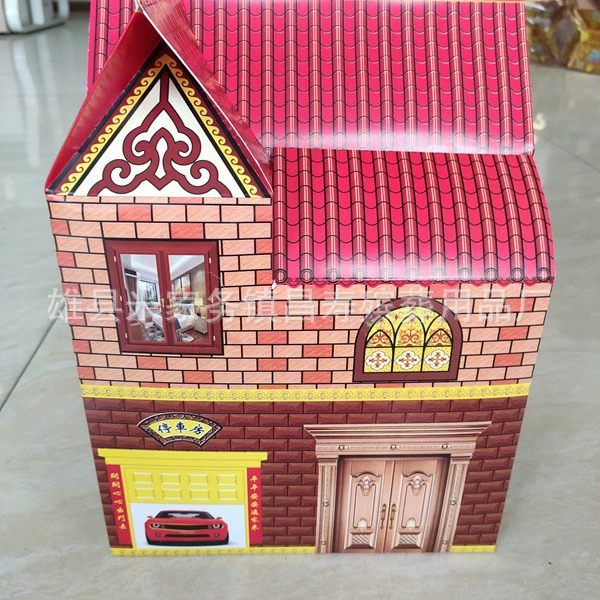 Оптовая Продажа с фабрики антипригарная Складная напольная бумага Live Ghost House складной дом духа жертва бумажная палочка небольшие строительные похороны