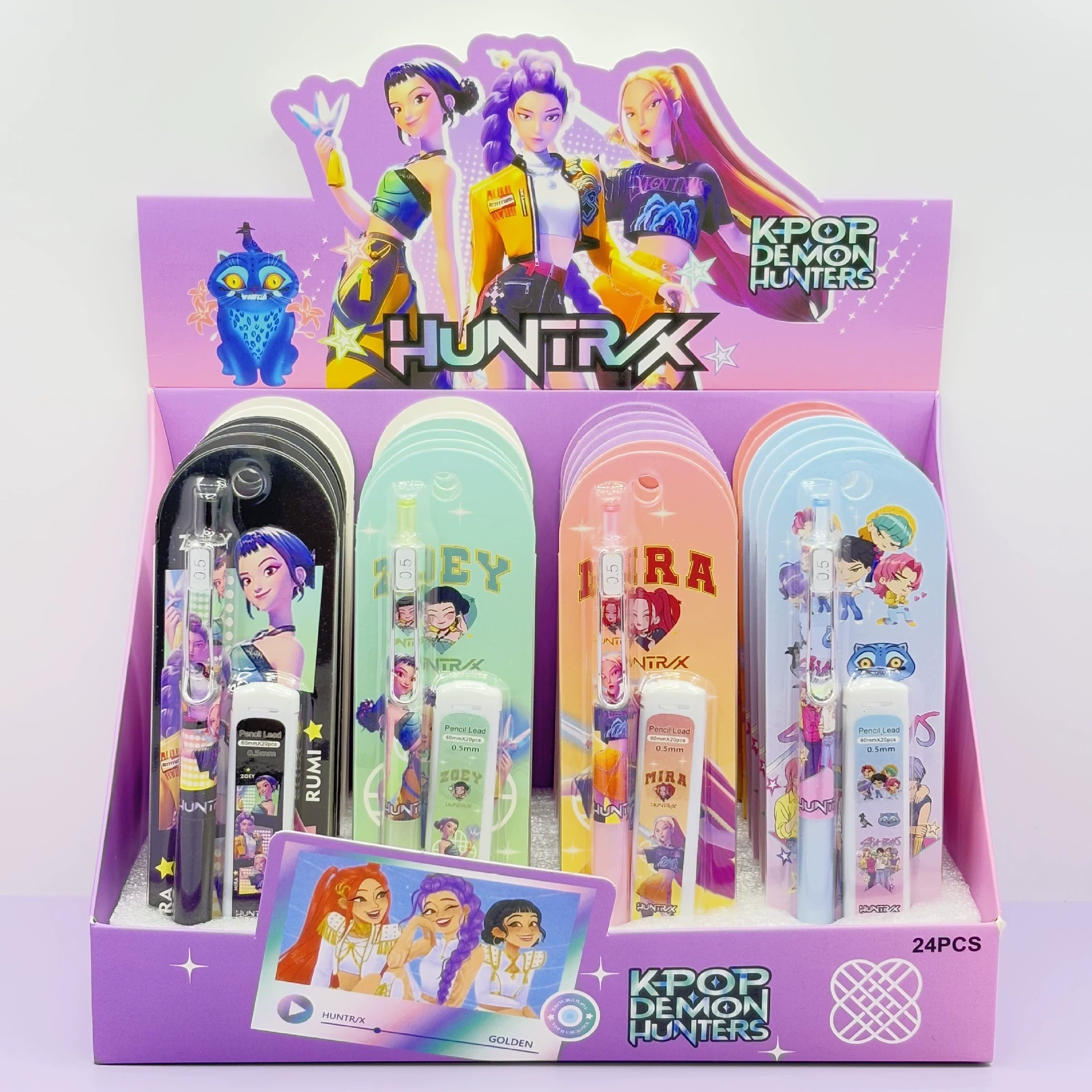Stationery, set, cartoon ruler for students, new collection