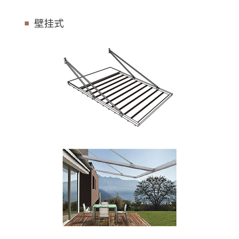 Montado en la pared (más de 6 metros cuadrados)