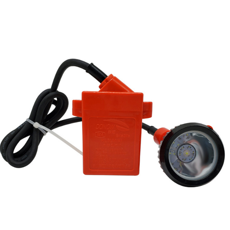 Lámpara de minería recargable para minería de carbón Longmei Lámpara de tapa minera sin mantenimiento