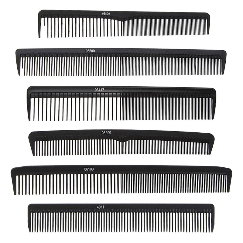 Популярная парикмахерская расческа из термостойкого пластика для домашнего использования, двусторонняя расческа с мелкими зубцами, расческа Tony Gail, портативная.