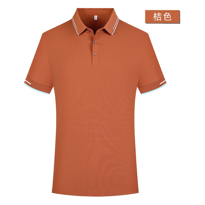 Nylon spandex pegamento sin costuras 5A antibacteriano de manga corta Polo impreso personalizado LOGO vestido de verano ropa de trabajo