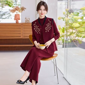 女式针织衫;时尚休闲套装;女式衬衫
