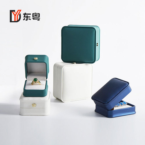 Rounded Crown Buckle Waist Jewelry Storage Box Wholesale Ring Display Box Pendant Necklace Pendant Flip Box