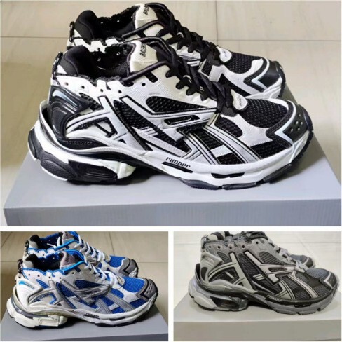 Putian Shoes Paris Runner 7.0 Dad Shoes, Seventh Generation Sports Shoes, Retro Fashion Casual Sneakers for Men and Women