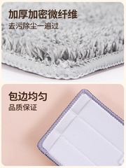 Replacement Microfiber Cleaning Pads for Household Flat Mops—Suitable for A82, A83, E20, and E30 Series