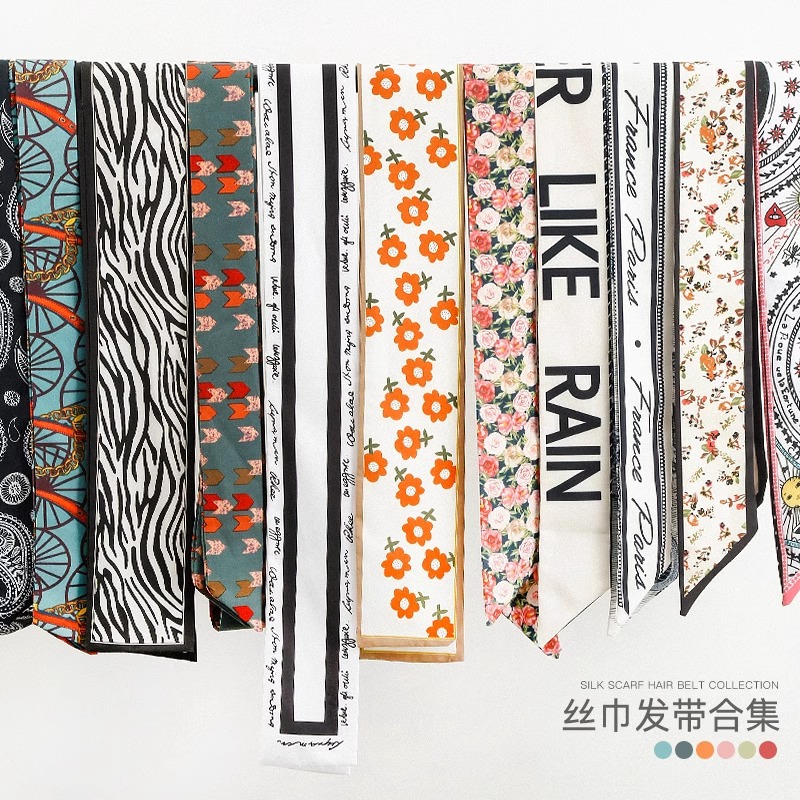 Dulce cabello roto, cinta, cuerda para el cabello, pañuelo de seda para el cabello atado de hadas francesas, lazo de alta calidad, cabello trenzado, una pieza, cuerda para el cabello, accesorios para el cabello