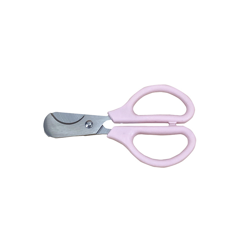 Stainless Steel Cigar Cutter 2-in-1 Pill Cutter Portable Cutter with Rubber Ring Cigar Scissors