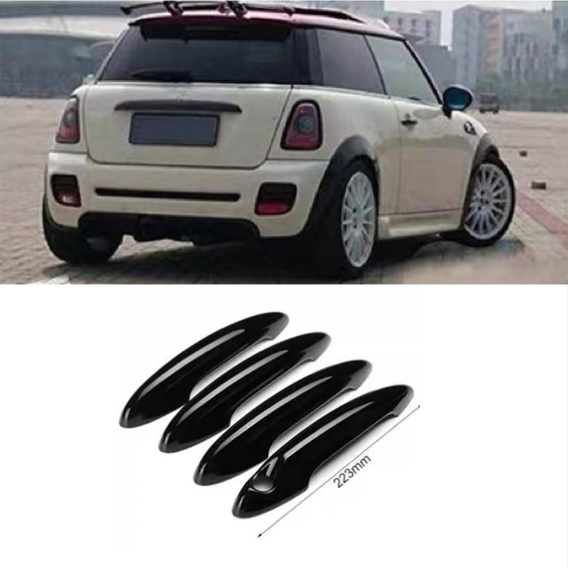 适用宝马mini Cooper S改装迷你R系R50R53R55R56拉手盖装饰门把手