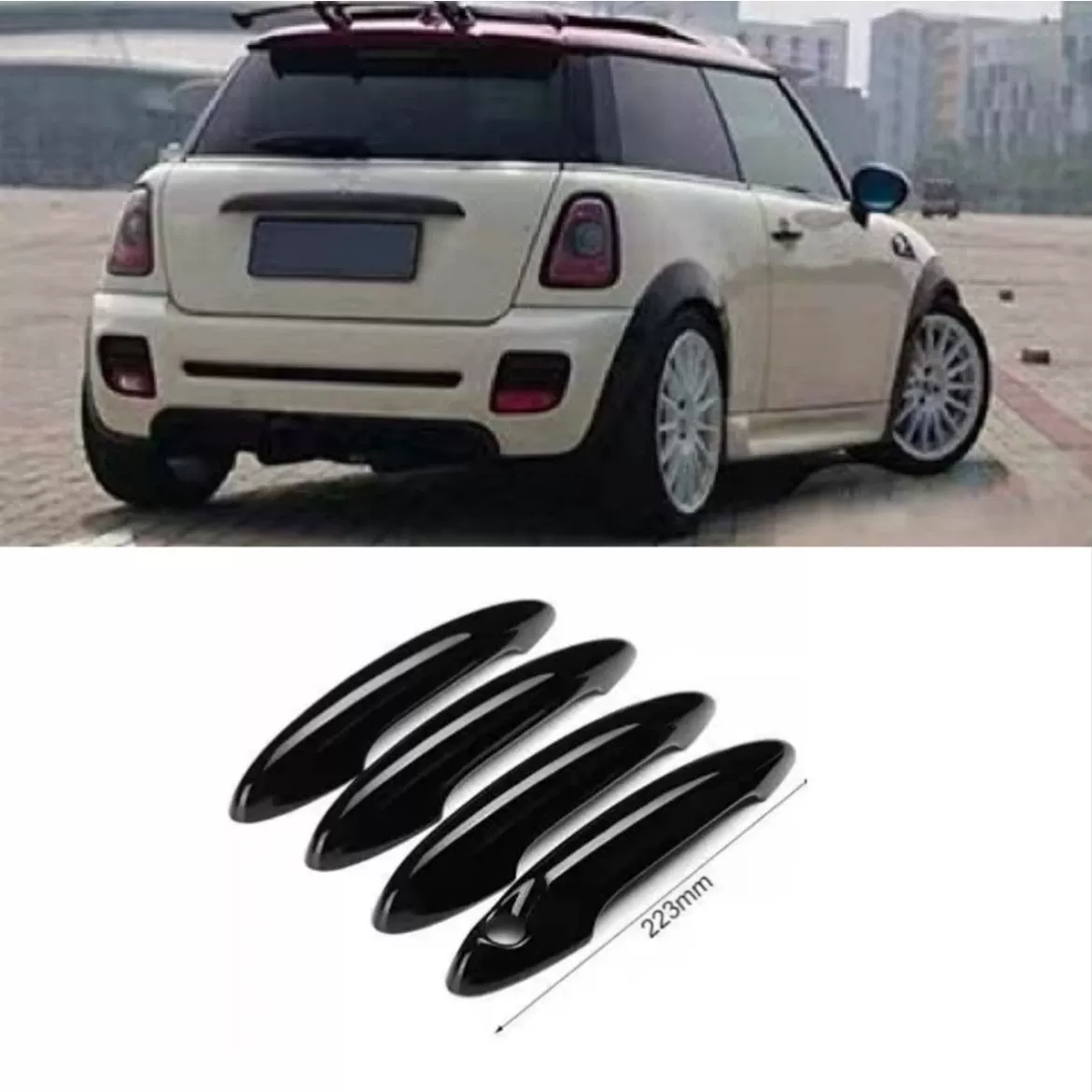 Подходит для BMW Mini Cooper S модифицированной Mini R серии R50R53R55R56 крышка ручки декоративная дверная ручка