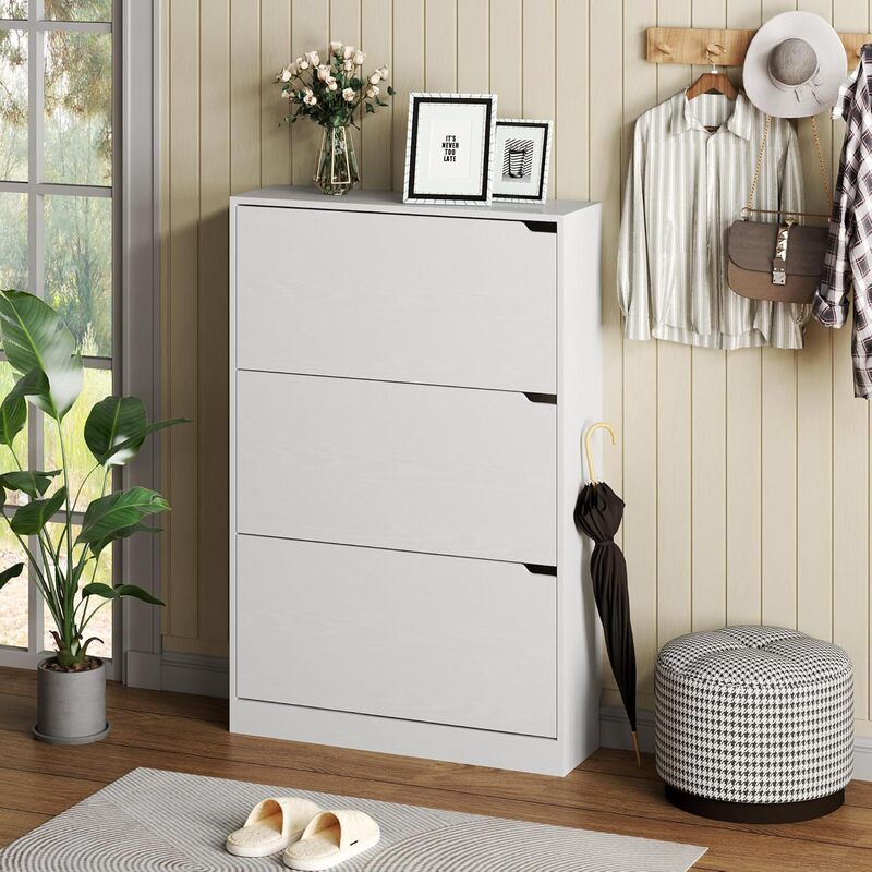 Cross-Border Supply of Foreign Trade Goods, Ultra-Thin Shoe Cabinet, Household Door-Side Flip Shoe Rack, Large Capacity Entryway Foyer Cross-Border Supply of Foreign Trade Goods, Ultra-Thin Shoe Cabinet, Household Door-Side Flip Shoe Rack, Large Capacity Entryway Foyer