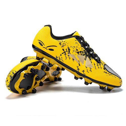 Yue Liang's new football shoes, long spike sneakers for adults, men's and women's sneakers, training shoes for primary and secondary school students, children's shoes, non-slip and wear-resistant