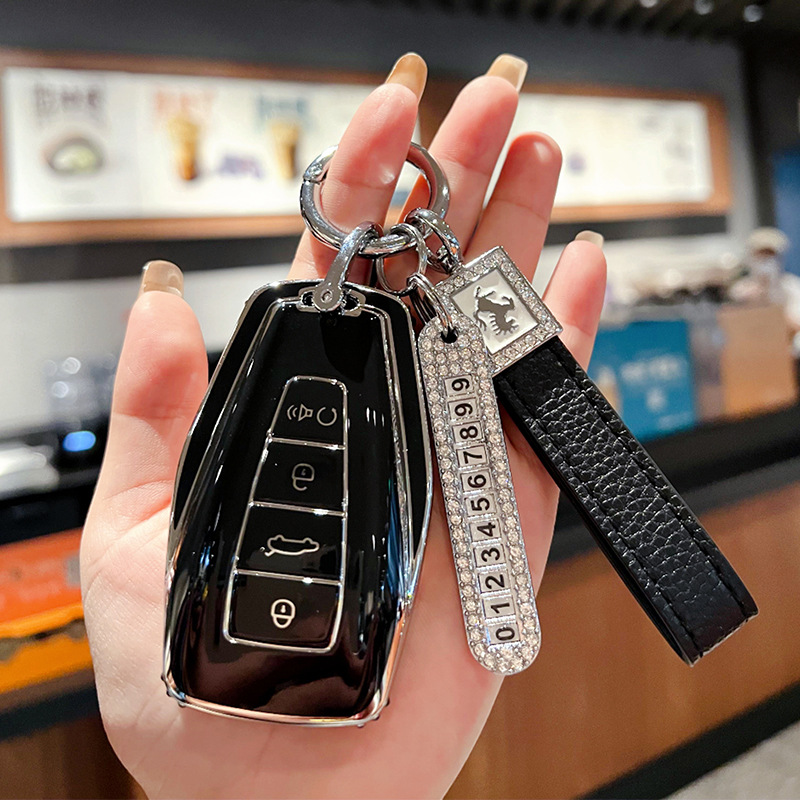 기이 [검정] + 검정 사각 로프 + 실버 번호판