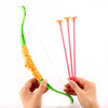 Big plastic bow and arrows, toy, set, 36cm, Birthday gift, wholesale