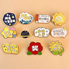 Genuine cute Japanese brooch, metal badge for beloved, pin, bag, pack, decorations suitable for men and women, Birthday gift