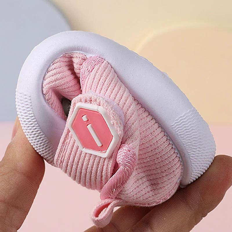Footwear for men and women girl's for early age, children's cloth cartoon shoes, soft sole, 0-1-2 years