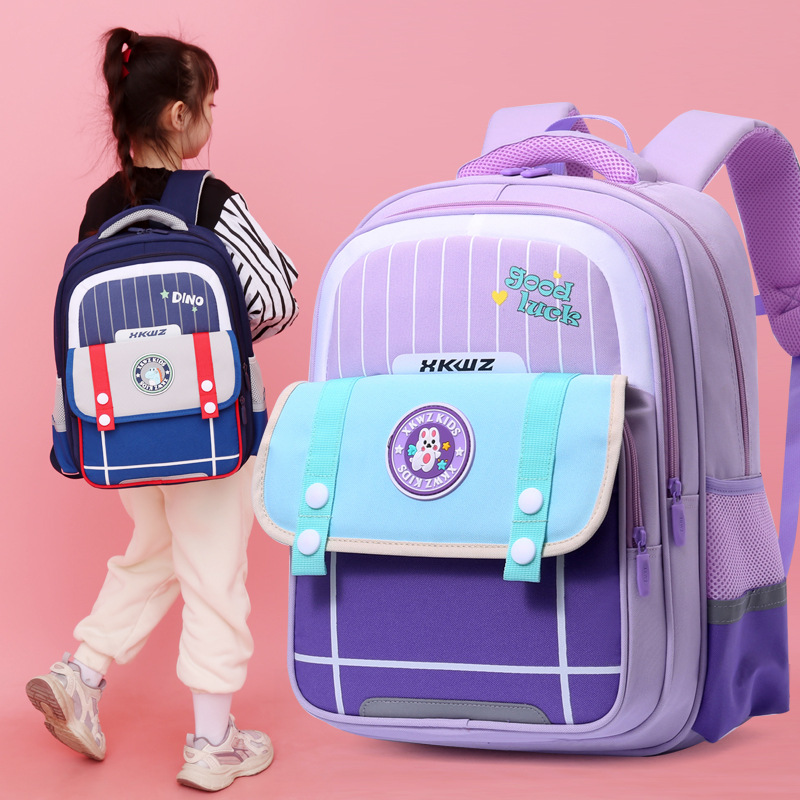 Nueva venta al por mayor de dibujos animados estudiante de la escuela primaria grado 3-6 mochila para niños lindo alivio de Carga Protección de la columna vertebral impermeable mochila para niños