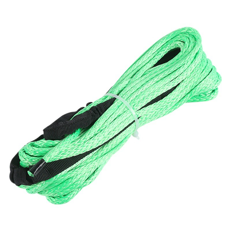 Производители поставляют сверхвысокомолекулярный полиэтиленовый плетеный трос Красный Синий Зеленый Оранжевый Черный Серый PE трос для прицепа трос для лебедки