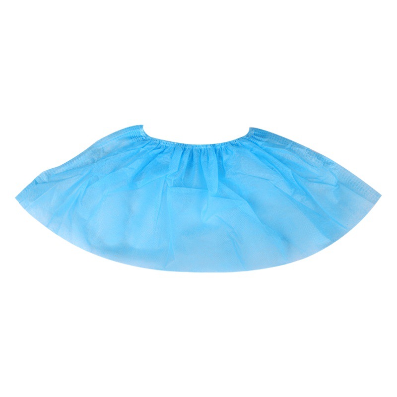 Cubierta de zapato no tejida al por mayor a prueba de polvo antideslizante resistente al desgaste centro de datos transpirable Fábrica especial al por mayor cubierta de zapato no tejida