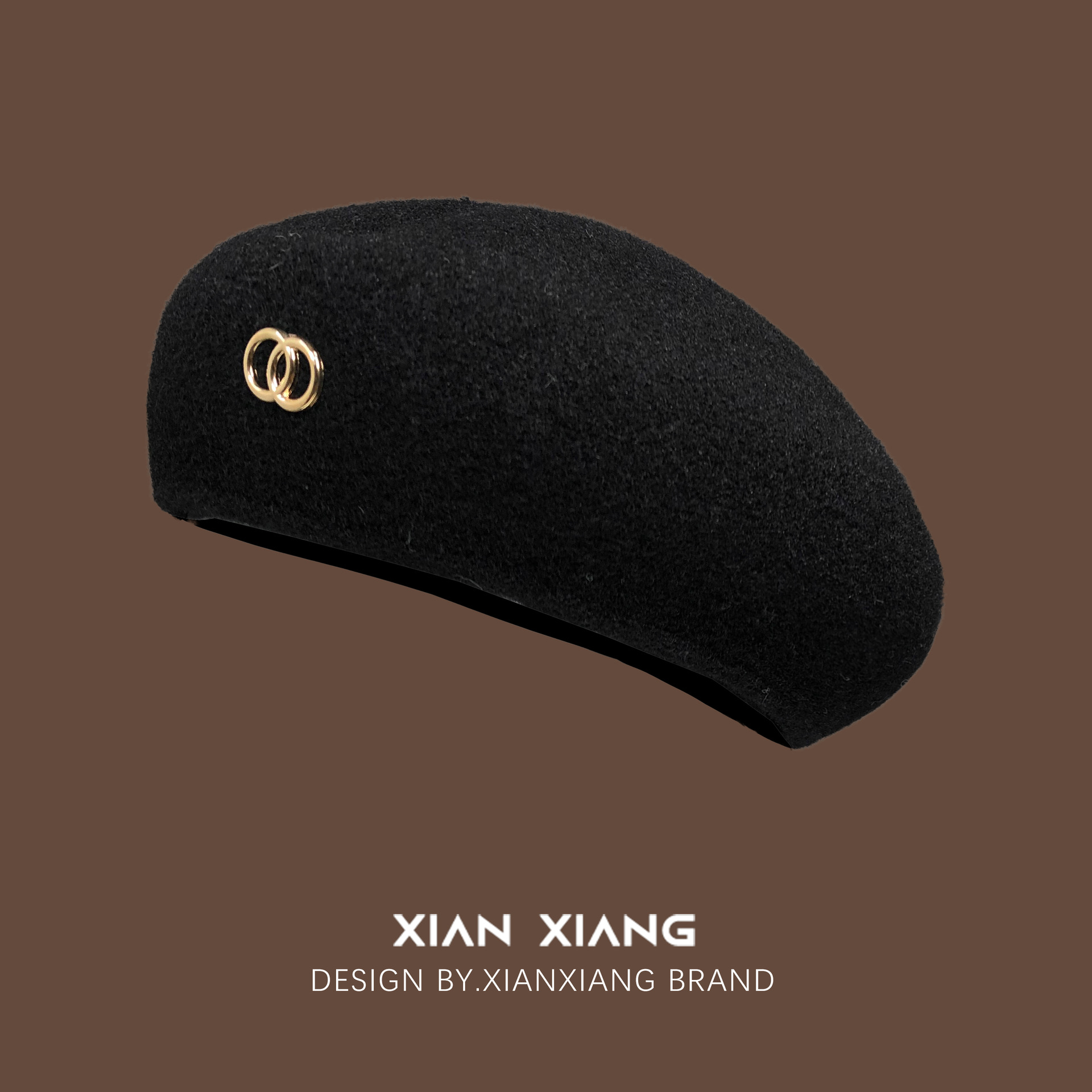 Ull Strikket Beret Kvinners Høst og Vinter Britisk Allsidig Artist Hatt Koreansk Versjon Mote Bud Gresskar Hat Trend_voghion.com