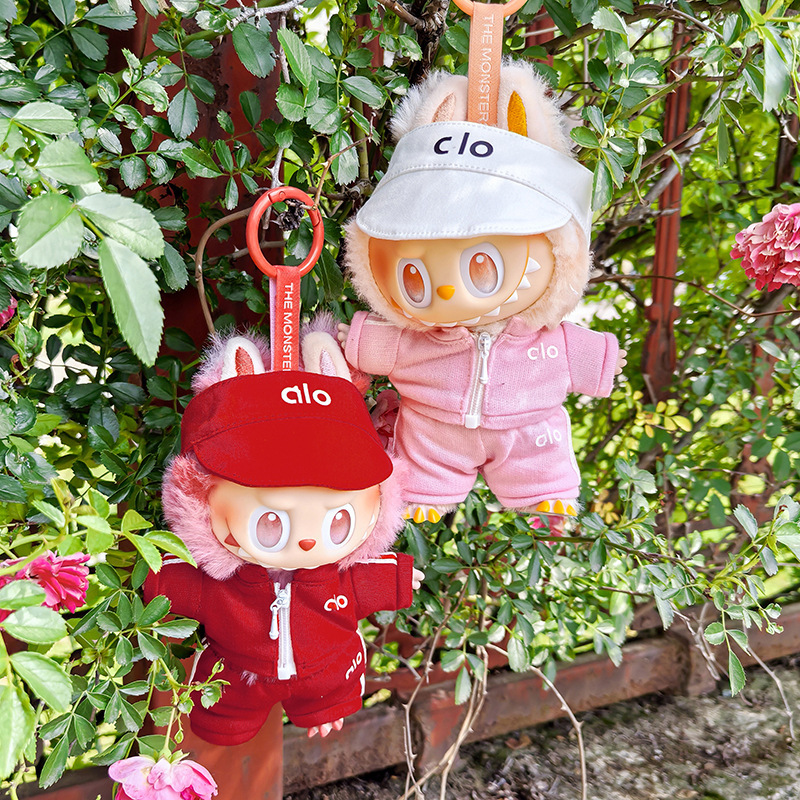 帽子のみ】ベビー服1代目、2代目、3代目に適したひさし付きキャップ、17cmラブマカロンブラインドボックス、パーティーシート|undefined