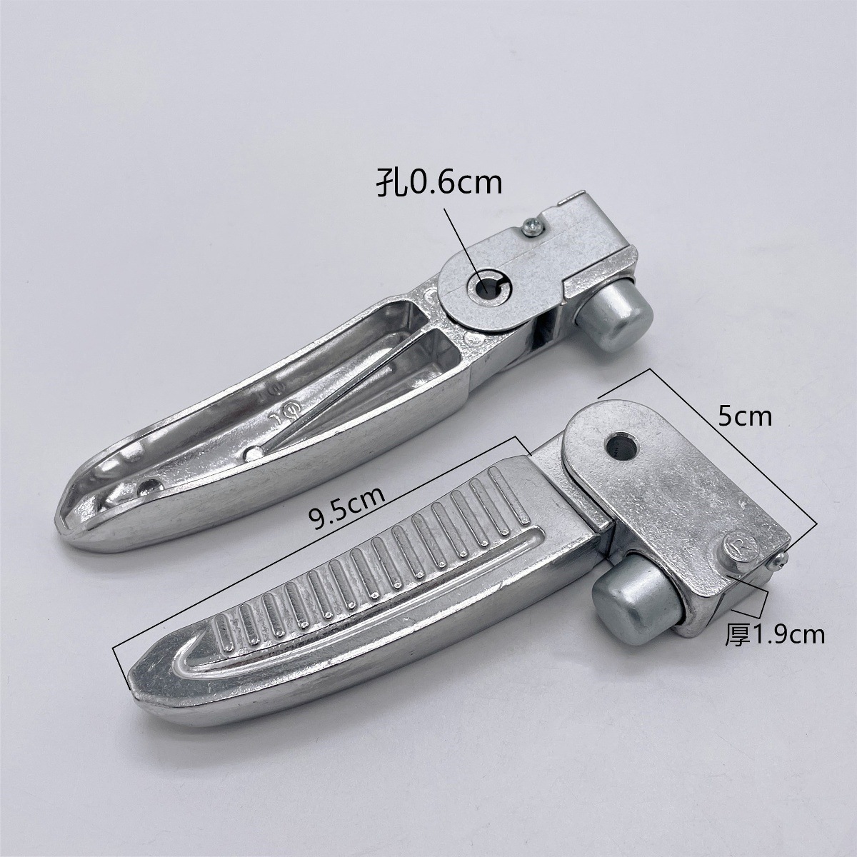 Emma Electric Scooter Dio Aluminum Alloy Left and Right Pedals Original Accessories Rear Footrest Folding Footrest