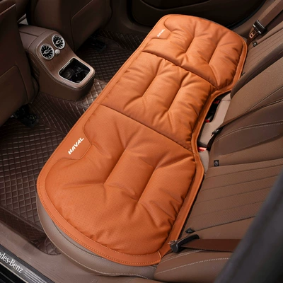 Seat cushion, seat cover: H9 Divine Beast M6 Red Rabbit - type-c-rear-seat-cushion-1-piece-emma-orange-haval