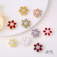 14k��ɫ΢�С�r��ħ�����껨�U�ն��diy�Ʒɢ�鴮��ˮ�����