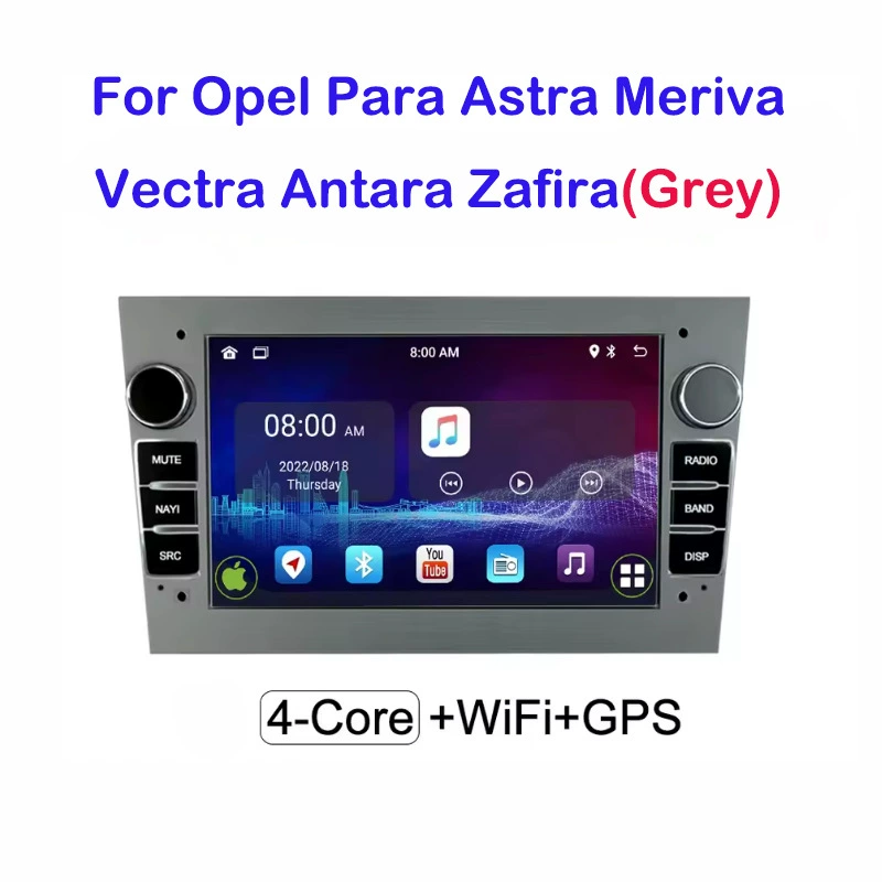 Эксклюзивная трансграничная поставка: автомобильная навигационная система Android с большим экраном для Opel 7inch и универсальное устройство CarPlay для навигации в автомобиле.