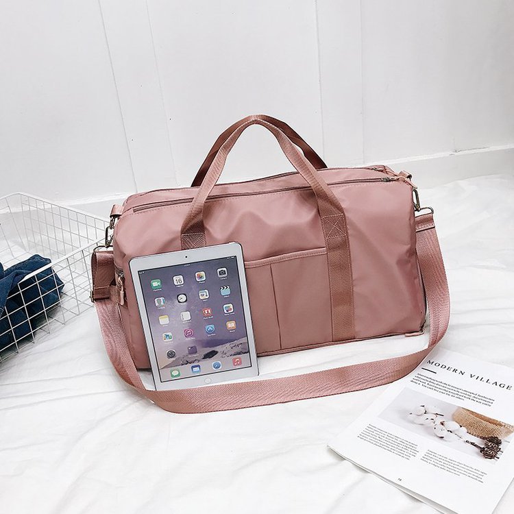 Bolsa de viaje bolsa de yoga deportiva de separación húmeda y seca bolsa de fitness 2024 bolsa de viaje de corta distancia de gran capacidad LOGO de entrenamiento al por mayor