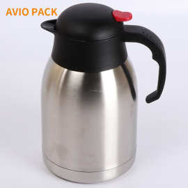 不锈钢真空保温壶鹰嘴壶大容量酒店餐厅家用热水瓶航空热水壶