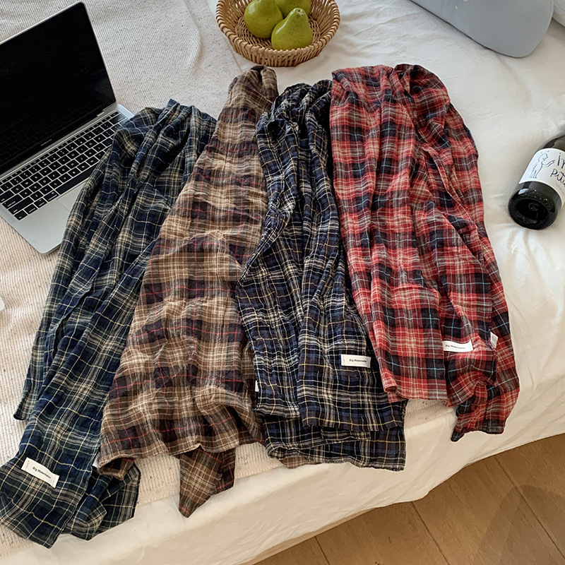 Bufandas de algodón nuevo estilo coreano bufandas de cuello de aire acondicionado bufandas de cuello amplio aliento