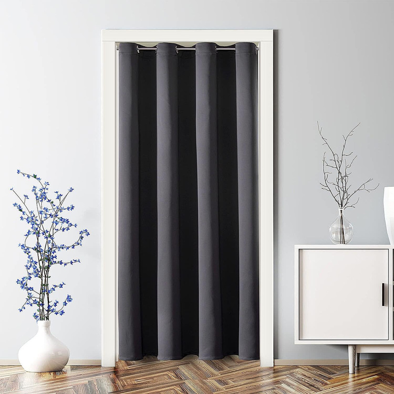Punch-free air-conditioning door curtain doorway privacy corridor door curtain temporary partition storage partition closet door curtain cross-border