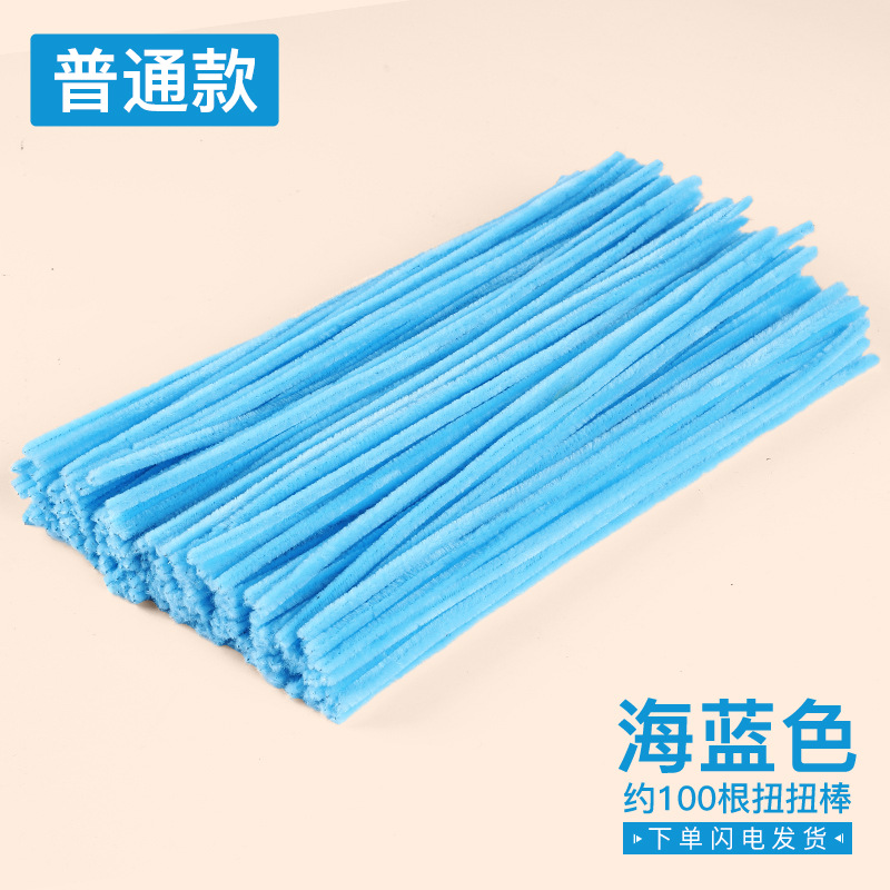 Macaron de color, raíz de pelo, cifrado, bricolaje hecho a mano, barra de torsión, venta al por mayor, juguetes para niños, paquete de material de arte