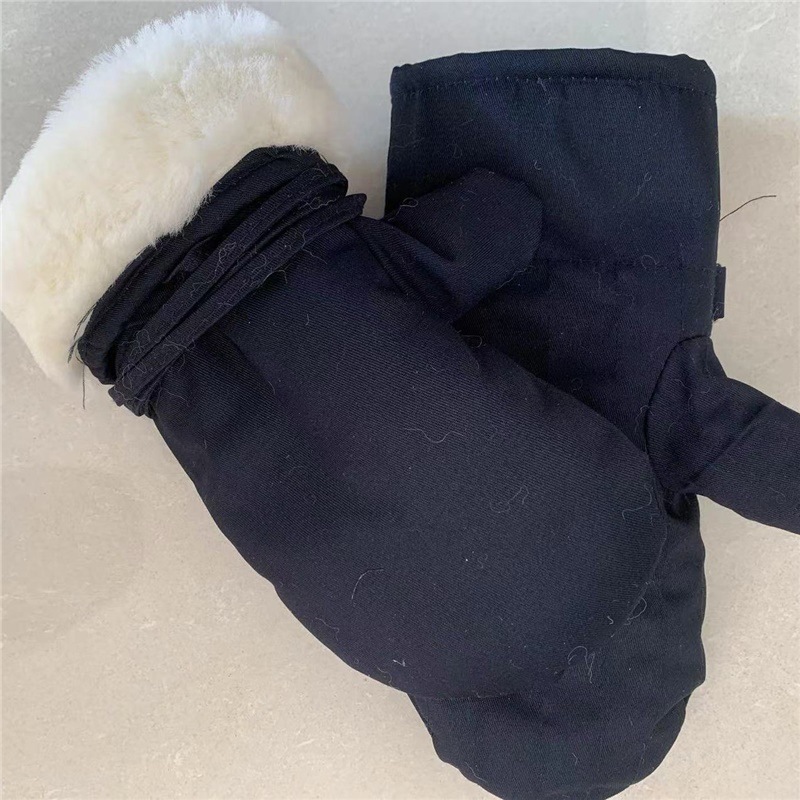 手闷子男冬季加厚防寒保暖劳保骑车防风羊皮东北皮毛一体羊毛手套