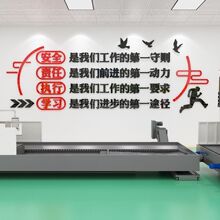 安全生产标语亚克力立体墙贴公司企业背景墙激励个性装饰标语墙贴