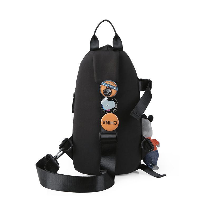 Bolso de los hombres bolsa de mensajero de moda mochila niños nicho deportes bolso casual bolso de hombro de las mujeres personalidad bolsa de pecho japonés