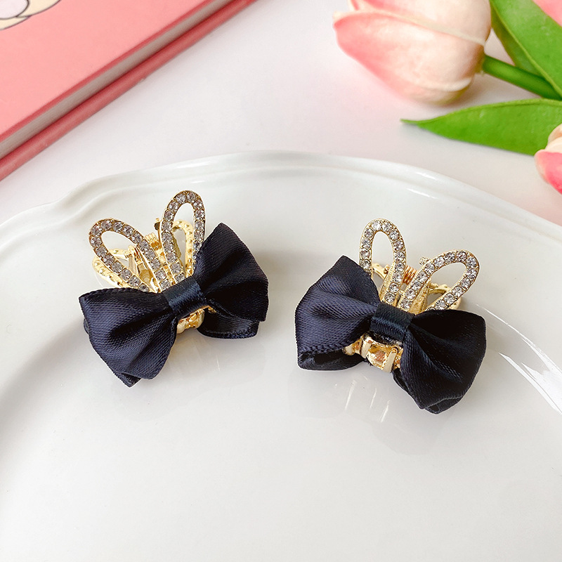 Las niñas arco de doble cara pinza de pelo princesa accesorios para el cabello horquilla rota horquilla Bangs clip horquilla tocado no daña el cabello estilo coreano