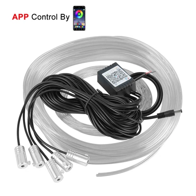 Car led atmosphere light colorful cold Panel (Dashboard) işıqlandırması