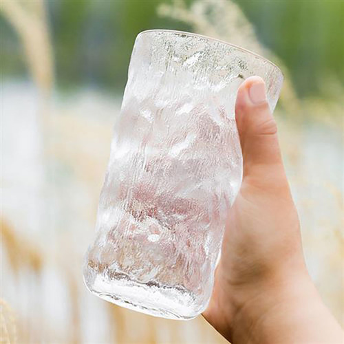Nordic INS-style glacier frosted glass cups, water cups, simple design, suitable for women, milk cups, beer cups, juice cups, coffee cups