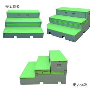 Three-Layer Kinetic Energy Chorus Stage Chorus Step Ladder Multi-Retractable Injection Molded Removable Plastic Chorus Stage Stage Metabo