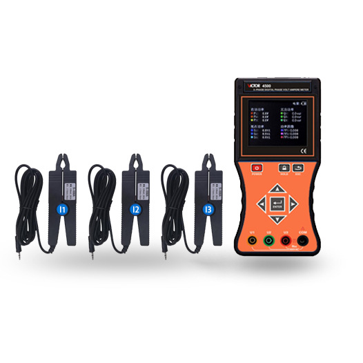 VC4500  VICTOR胜利智能型三钳数字相位伏安表