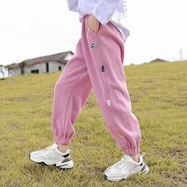 童装女童裤子春秋款2025新款秋装大童儿童长裤秋季女孩运动休闲裤