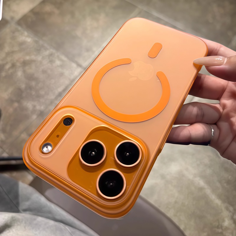 冰雾磁吸适用iPhone17手机壳半透磨砂防指纹苹果16高级感全包硬套|undefined