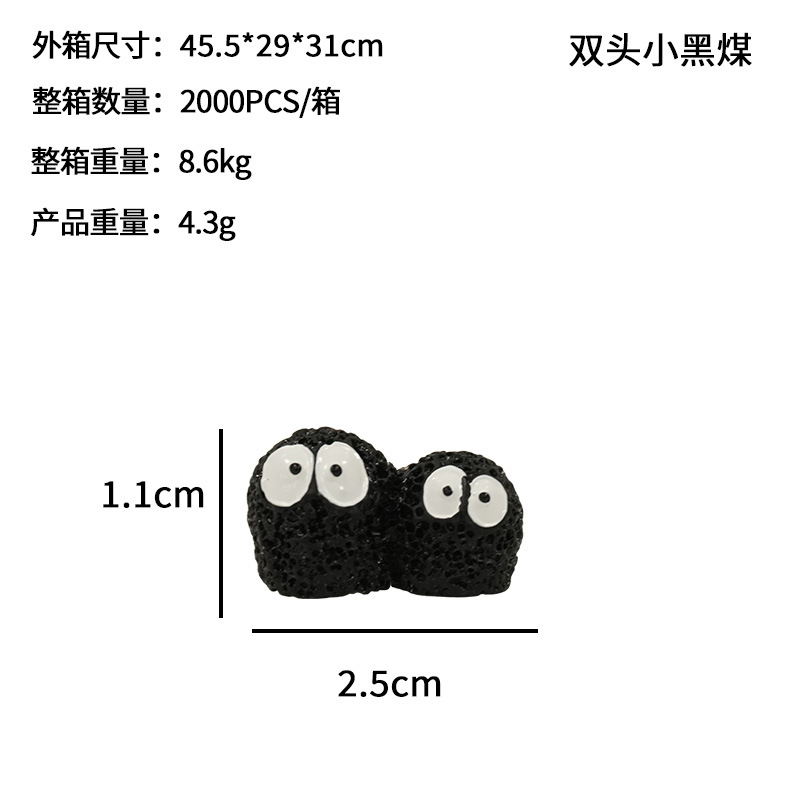 Red de celebridades Hayao Miyazaki serie micropaisaje Mi vecino Totoro Xiaomei Acuario Adornos Ramas Decoraciones de bricolaje Punto de cabello recto