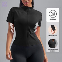 S 64925 High Stretch Yoga Jacket Running Top �ߵ��٤��