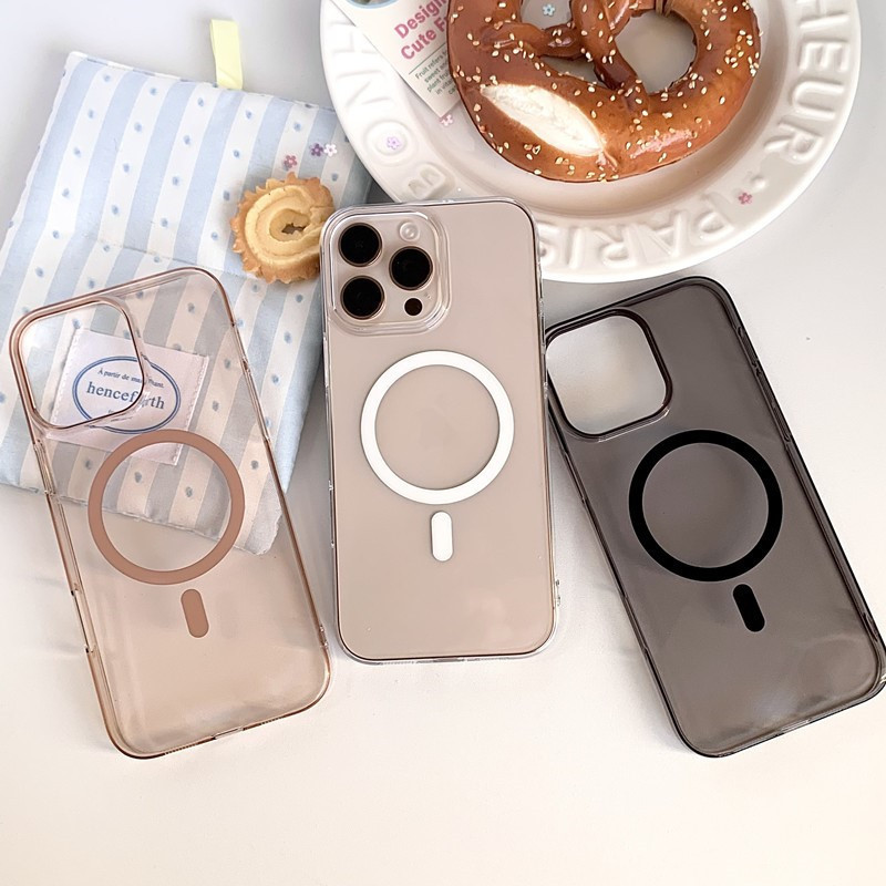 Suitable for iPhone 17 Pro Max Phone Case, Magnetic Attraction for 12, Hard Case for 14, Large Hole Pc for 13, Cross-Border Foreign Trade for 16